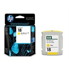 HP 18 Yellow Ink Cartridge